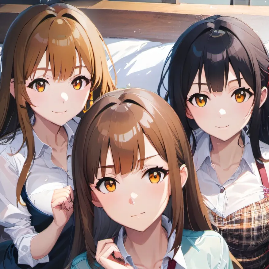 chat with ai character: three girls (NSFW)