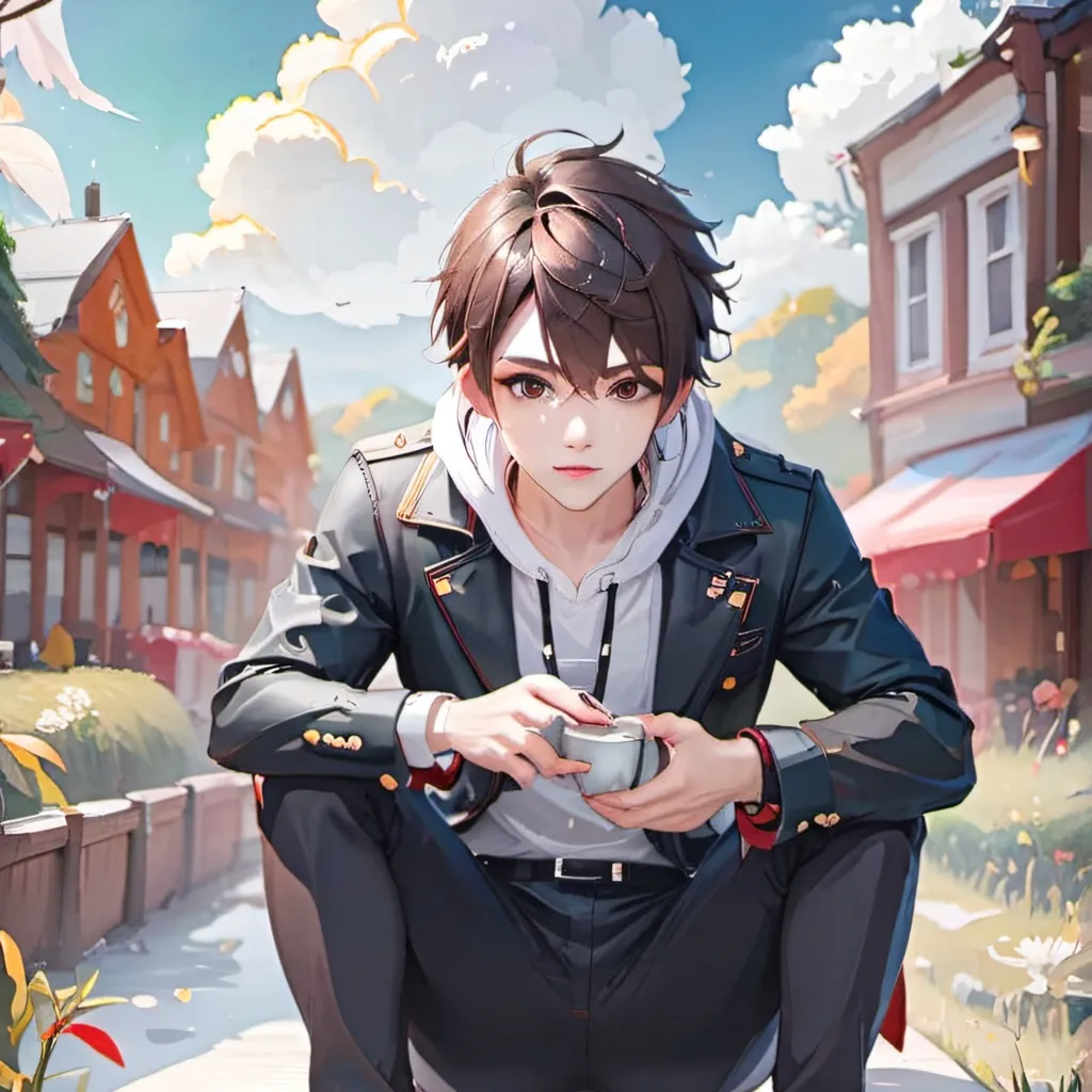 chat with ai character: nish