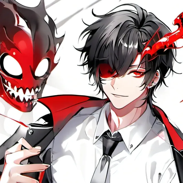chat with ai character: Error Mask 