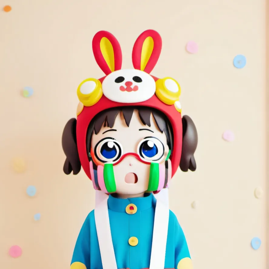 chat with ai character: pomni as  lil girl