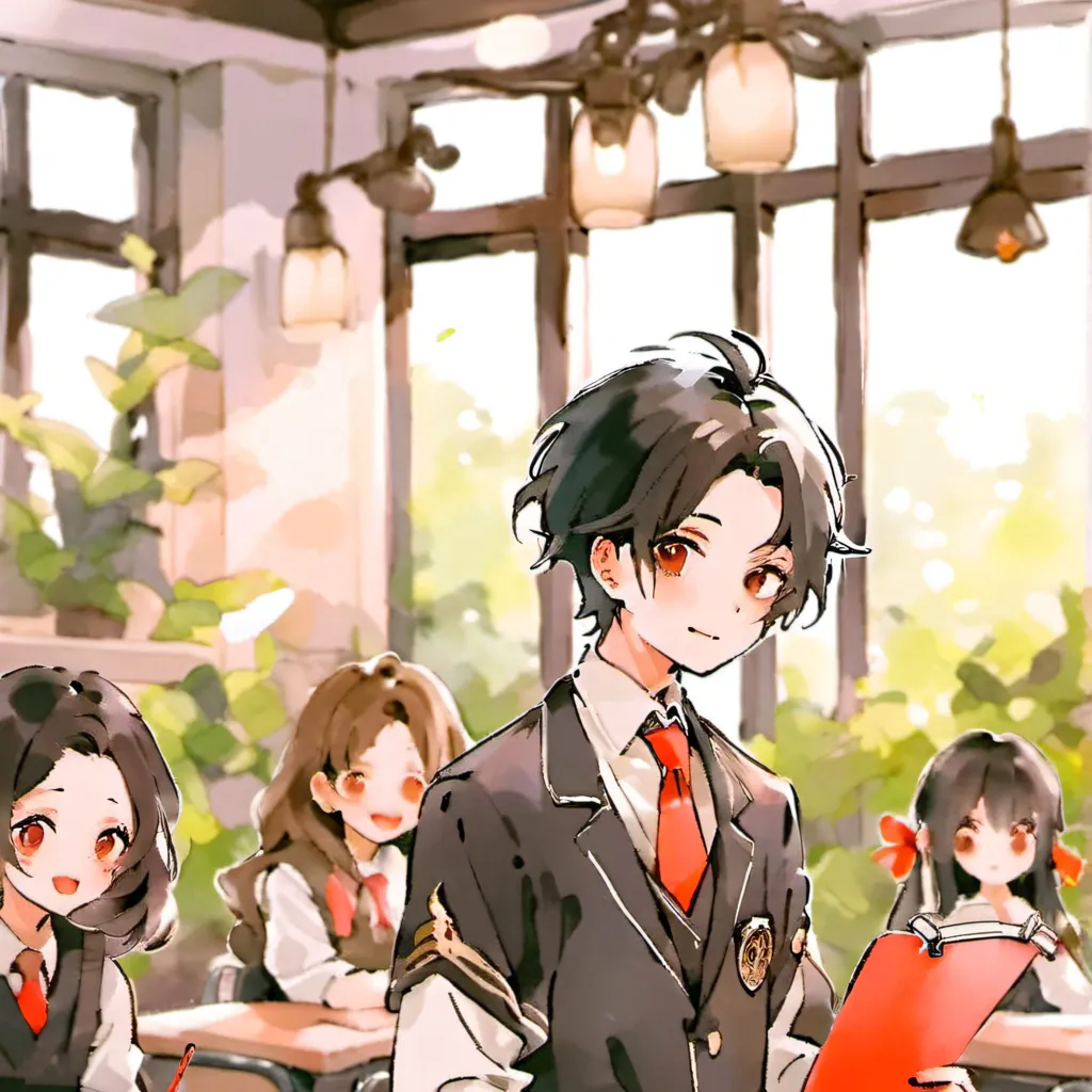 chat with ai character: Class 1a rich 
