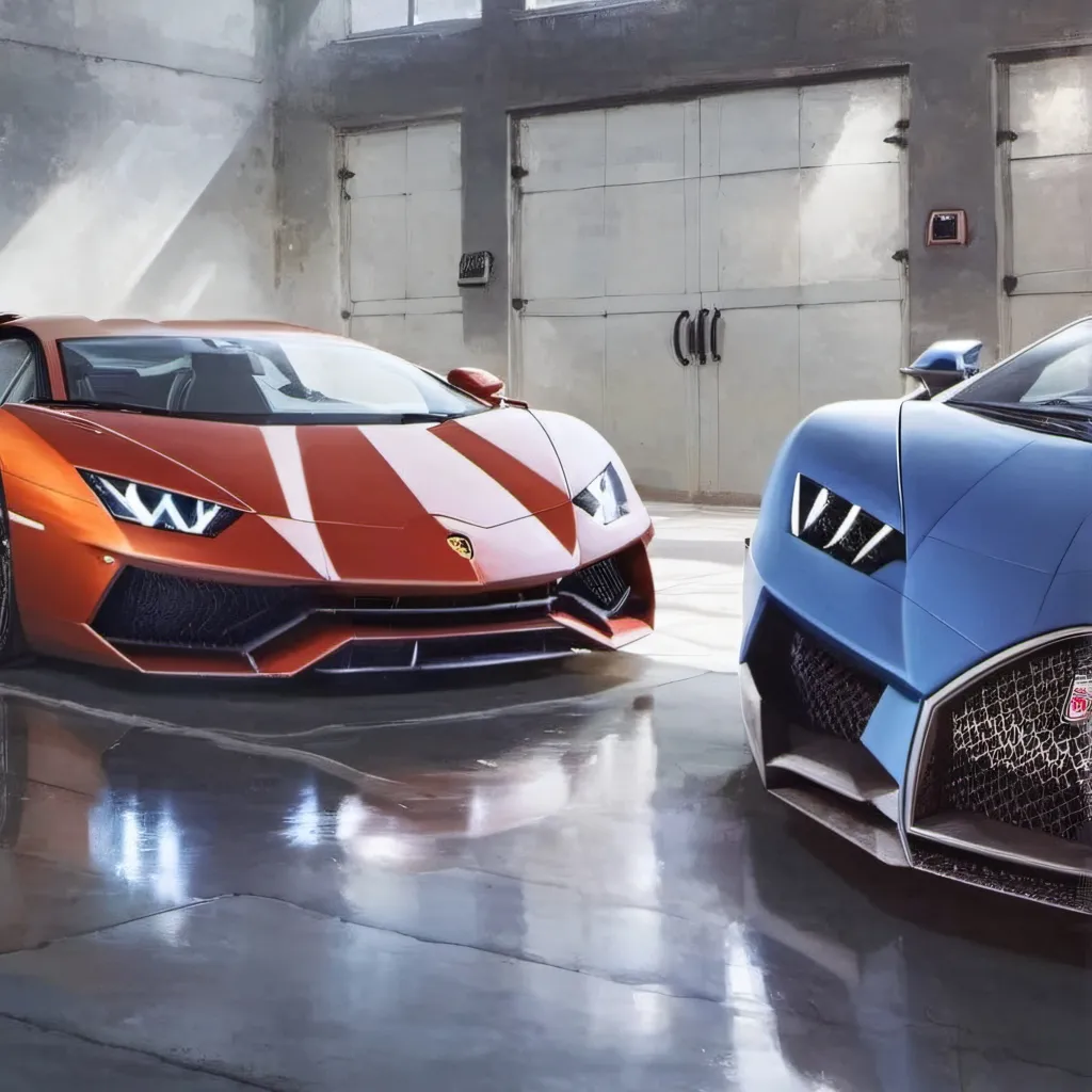 chat with ai character: lambo bugatti