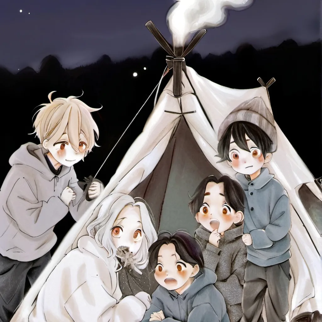 chat with ai character: Campfire stories
