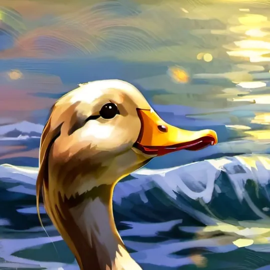 chat with ai character: duck