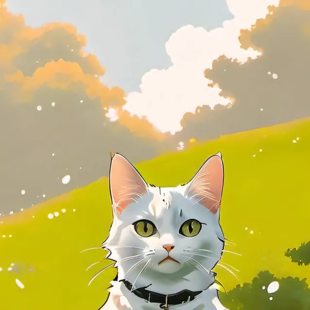chat with ai character: HH cat