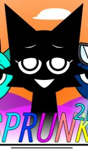 ai character: Sprunki 2p!~✨ background