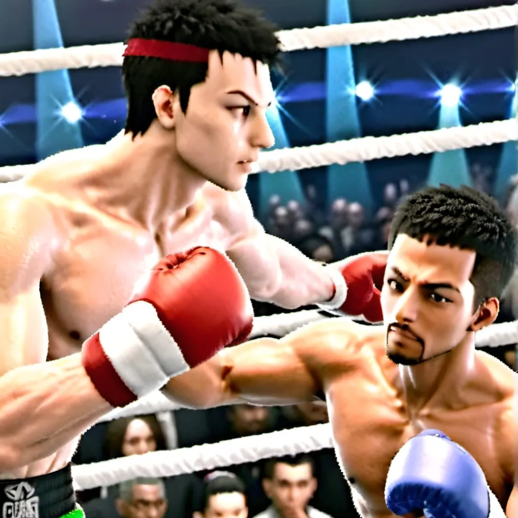chat with ai character: Boxing fight