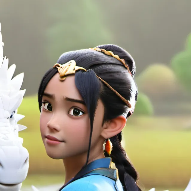 chat with ai character: raya