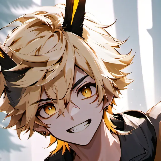 chat with ai character: Denki Kaminari MHA