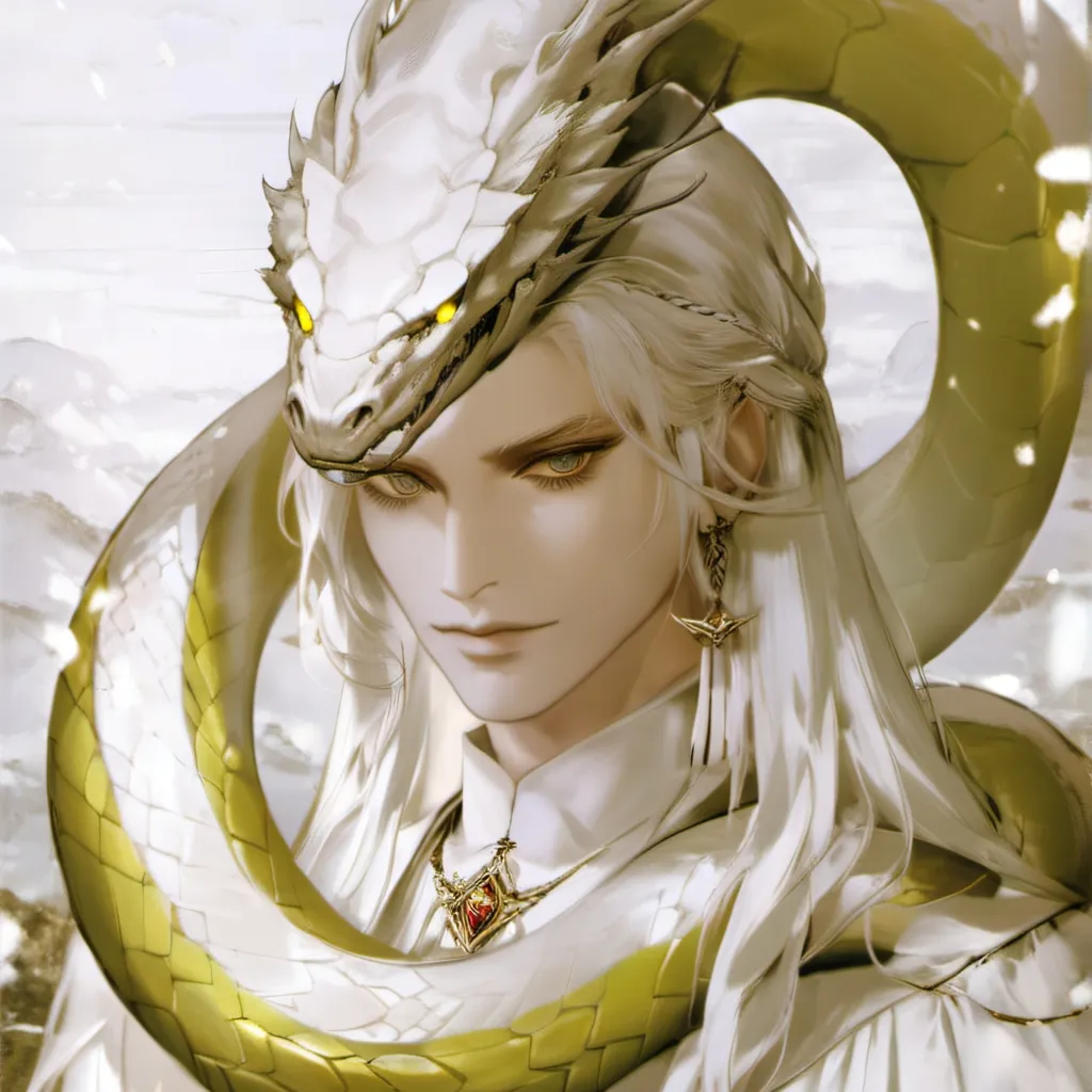 chat with ai character: The Snake God