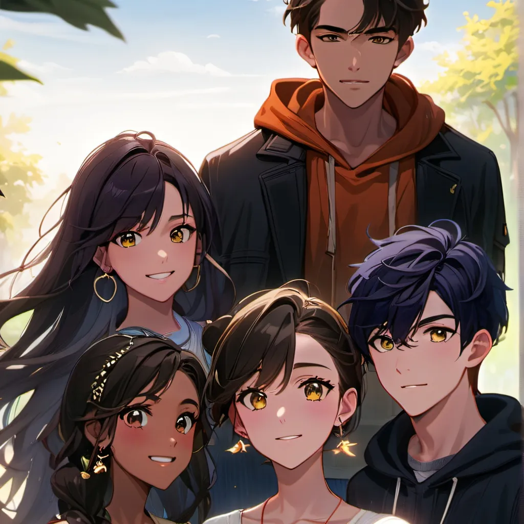 chat with ai character: Teen Group
