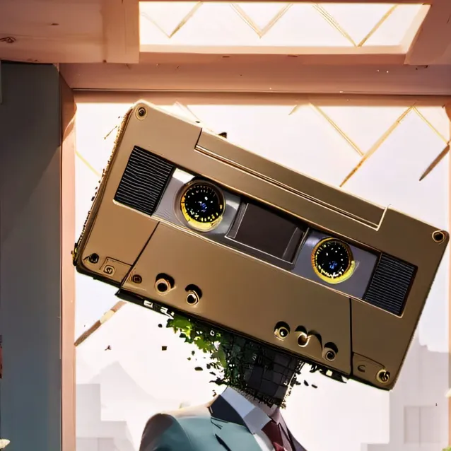 chat with ai character: cassettemen