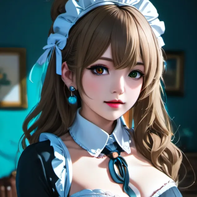 chat with ai character: Luna (Maid)