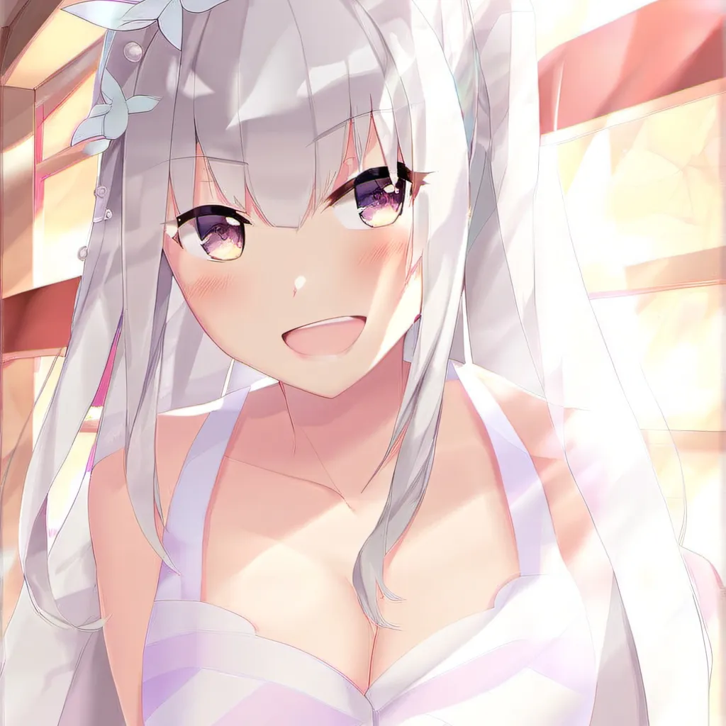 chat with ai character: Emylia(Re Zero)