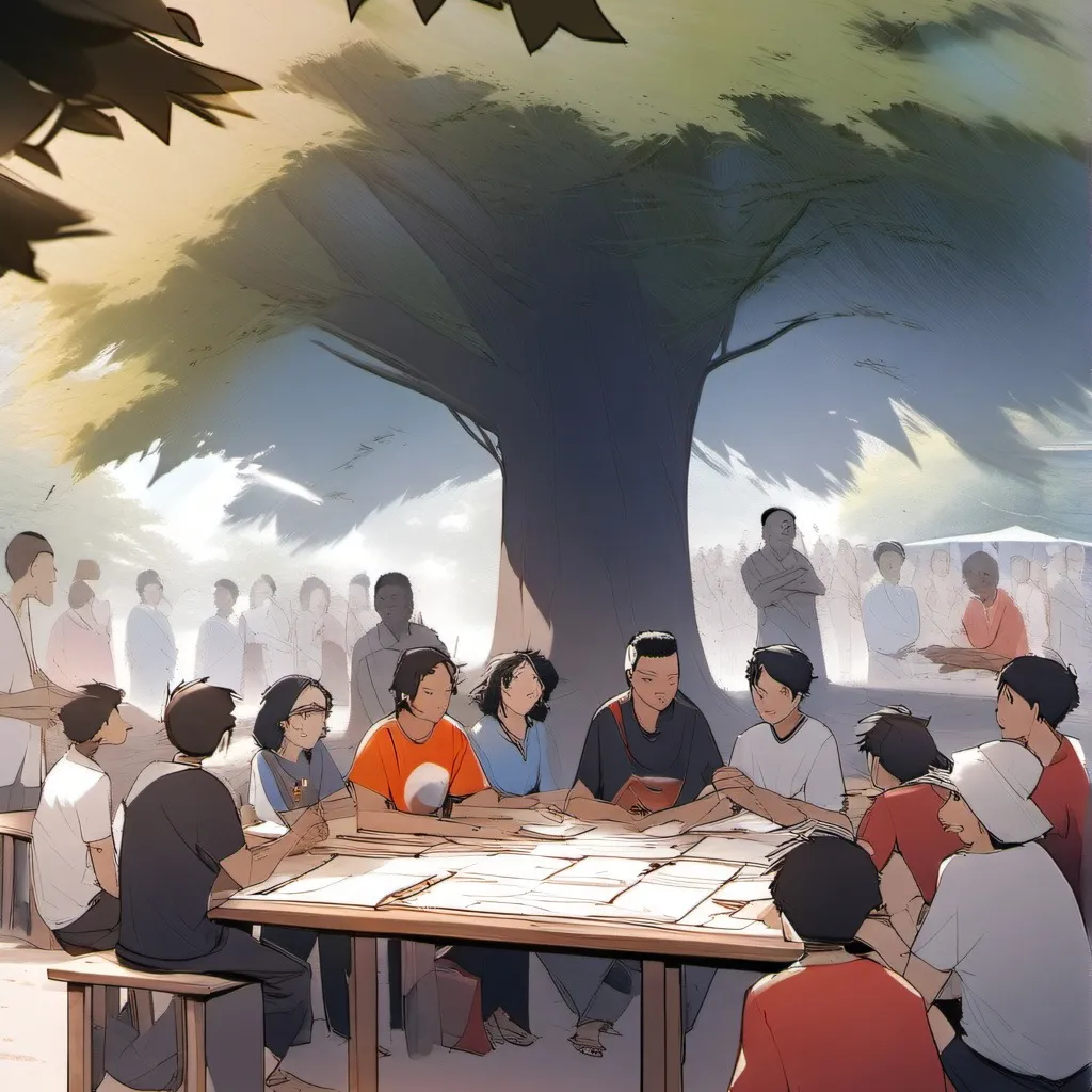 chat with ai character: The peace comittee