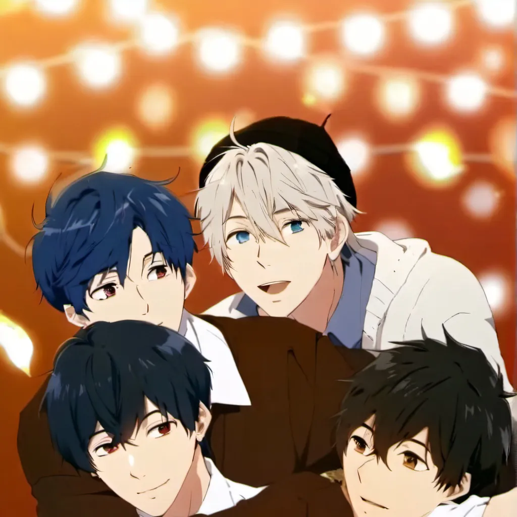 chat with ai character: 4 boyfriends <33