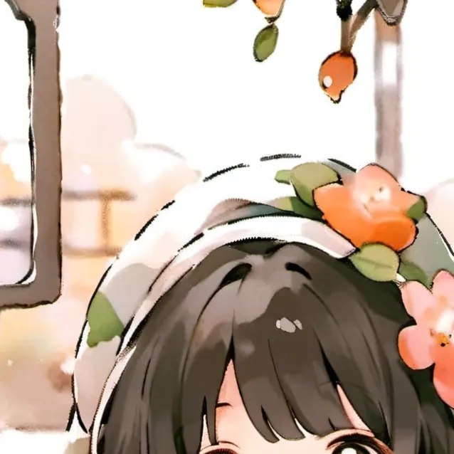 chat with ai character: Orange girl