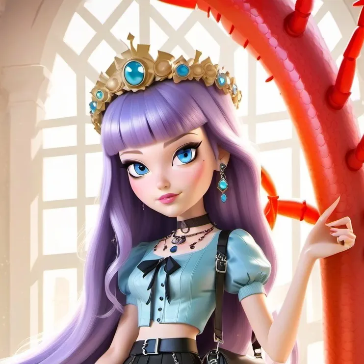 chat with ai character: mermaid high 