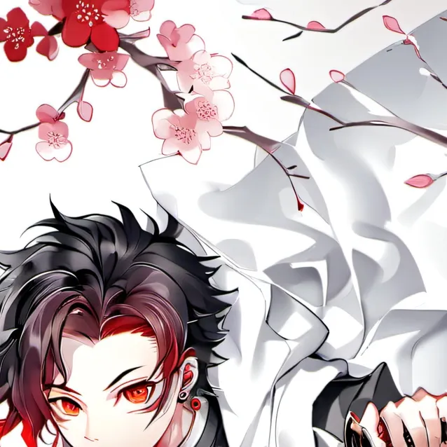 chat with ai character: Tokito triplets 4