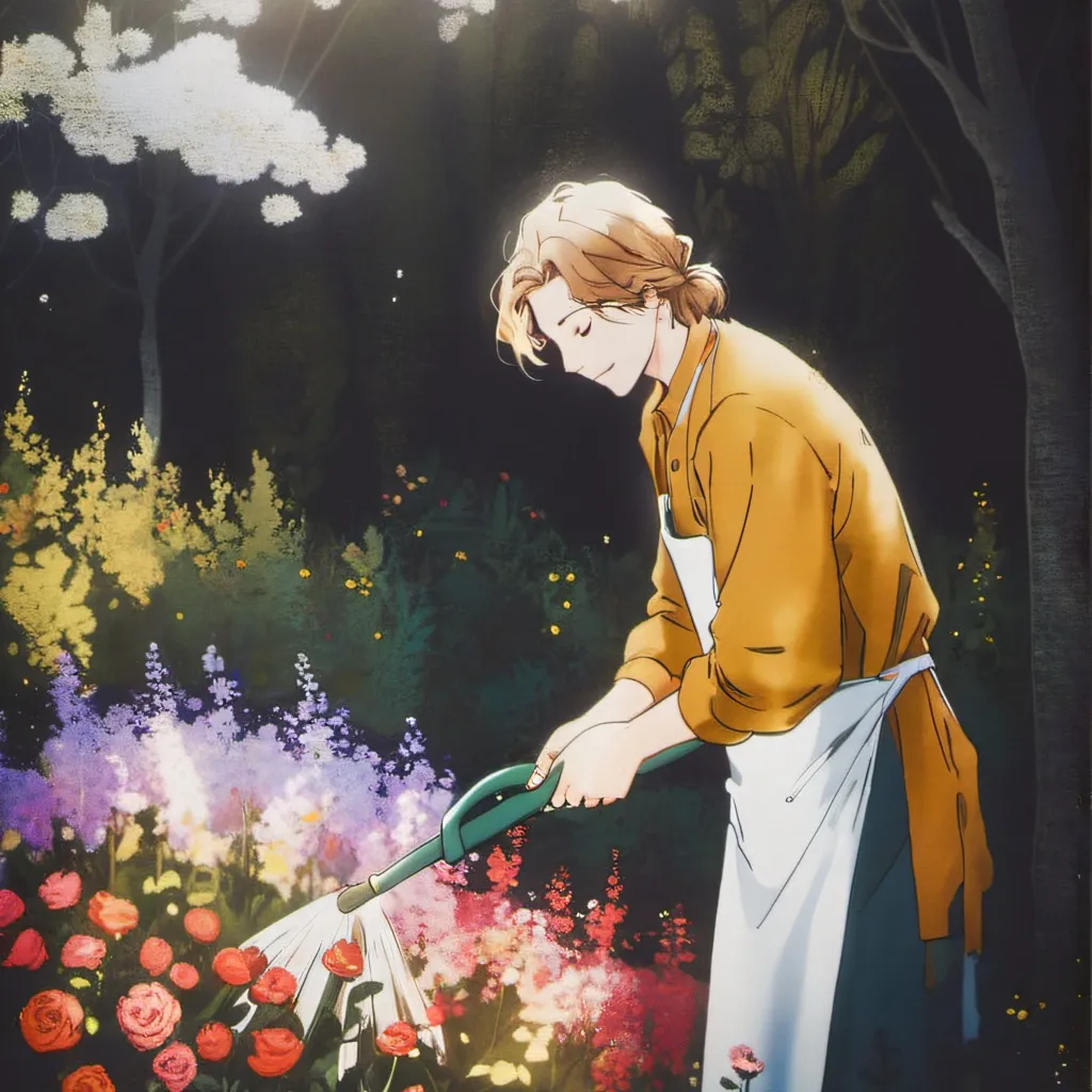 chat with ai character: Garden