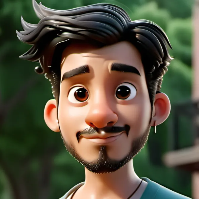 chat with ai character: Man