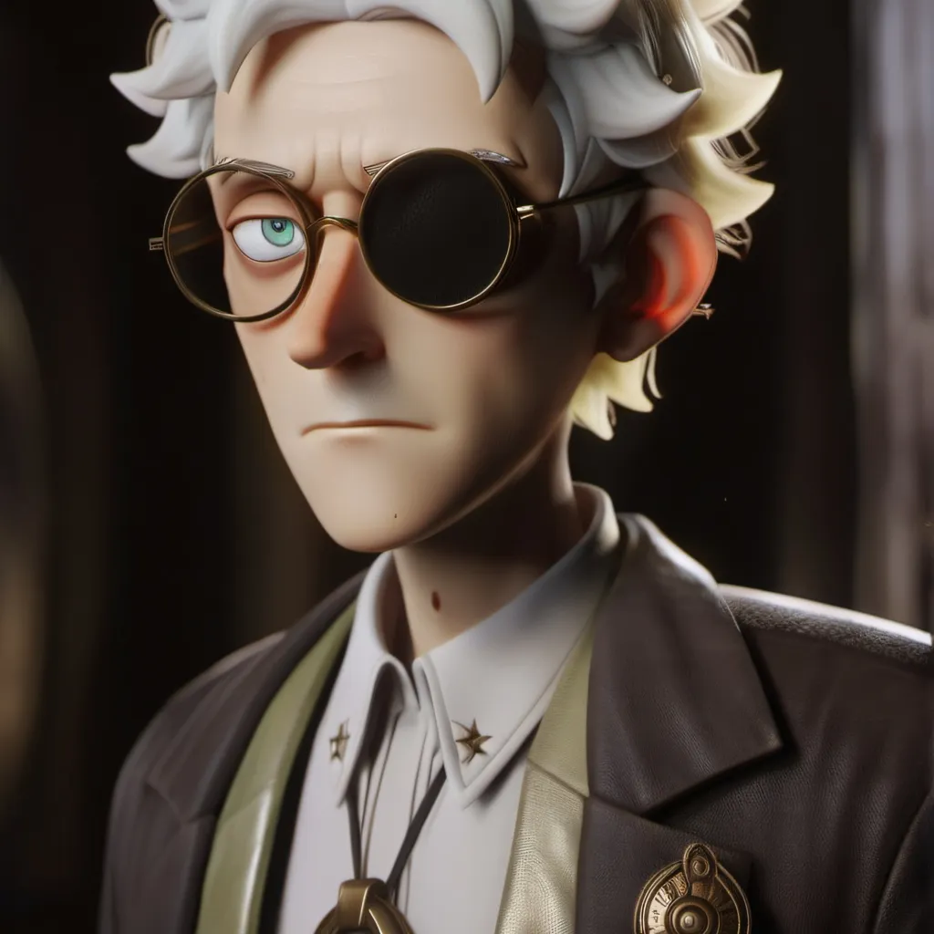 chat with ai character: Evil Morty