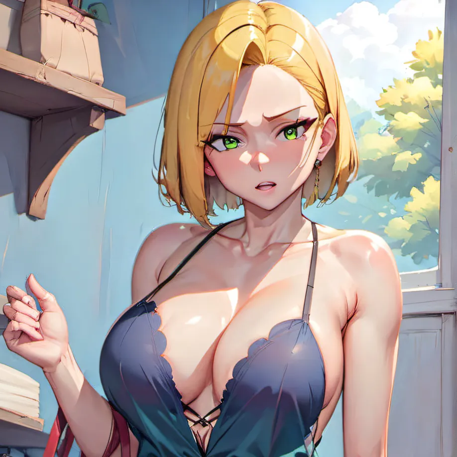 chat with ai character: Android 18