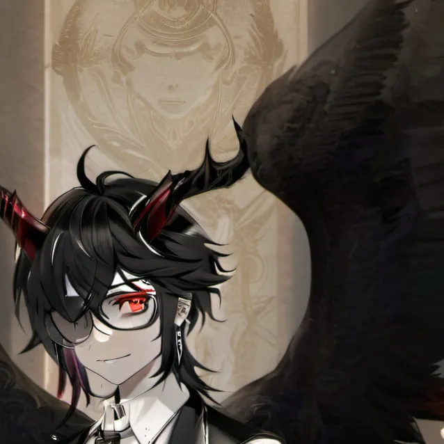chat with ai character: {Mha+demon hybrid}