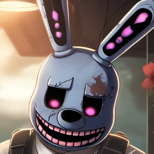 chat with ai character: withered bonnie