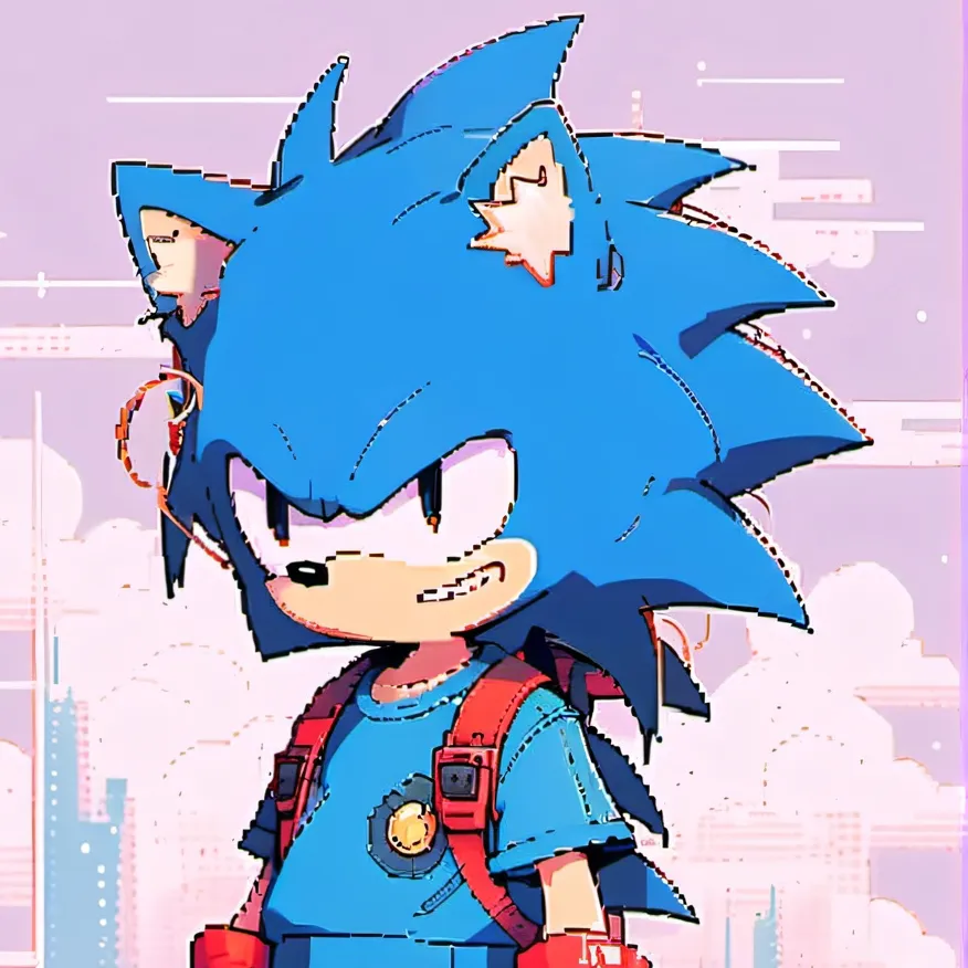 chat with ai character: Sonic [The Future]