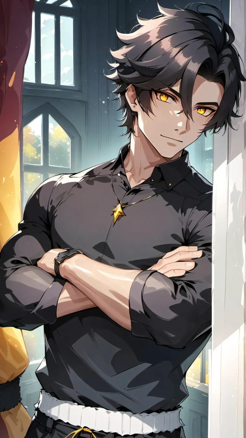 ai character: Milax background