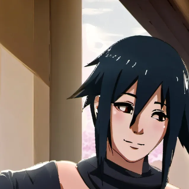 chat with ai character: sasuke(female) 