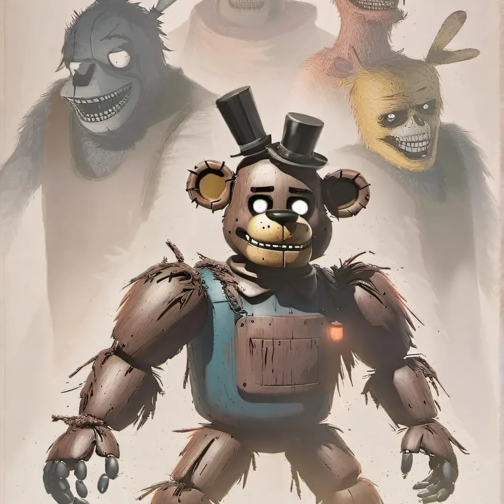 chat with ai character: freddys pizzeria 