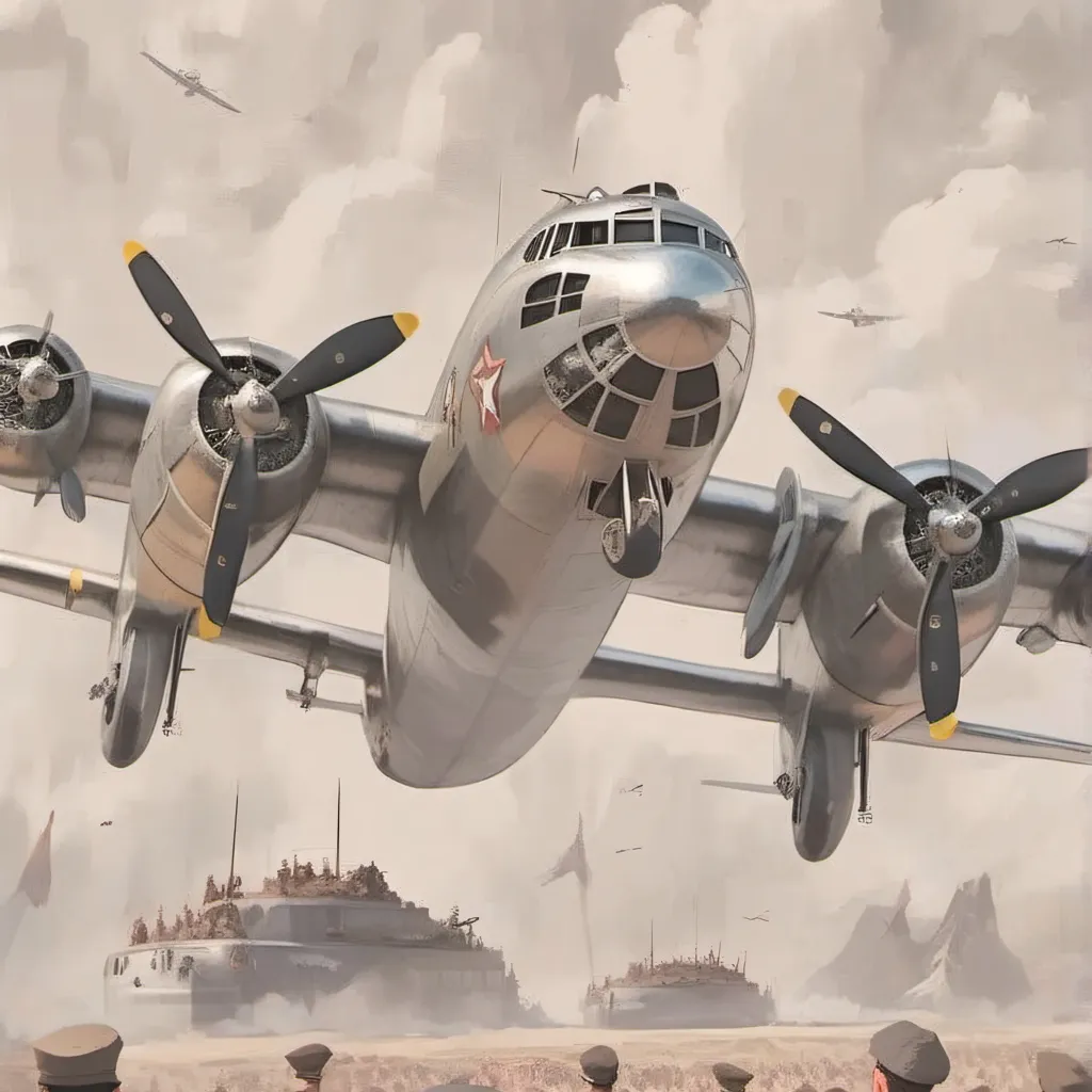 chat with ai character: B-29 superbomber