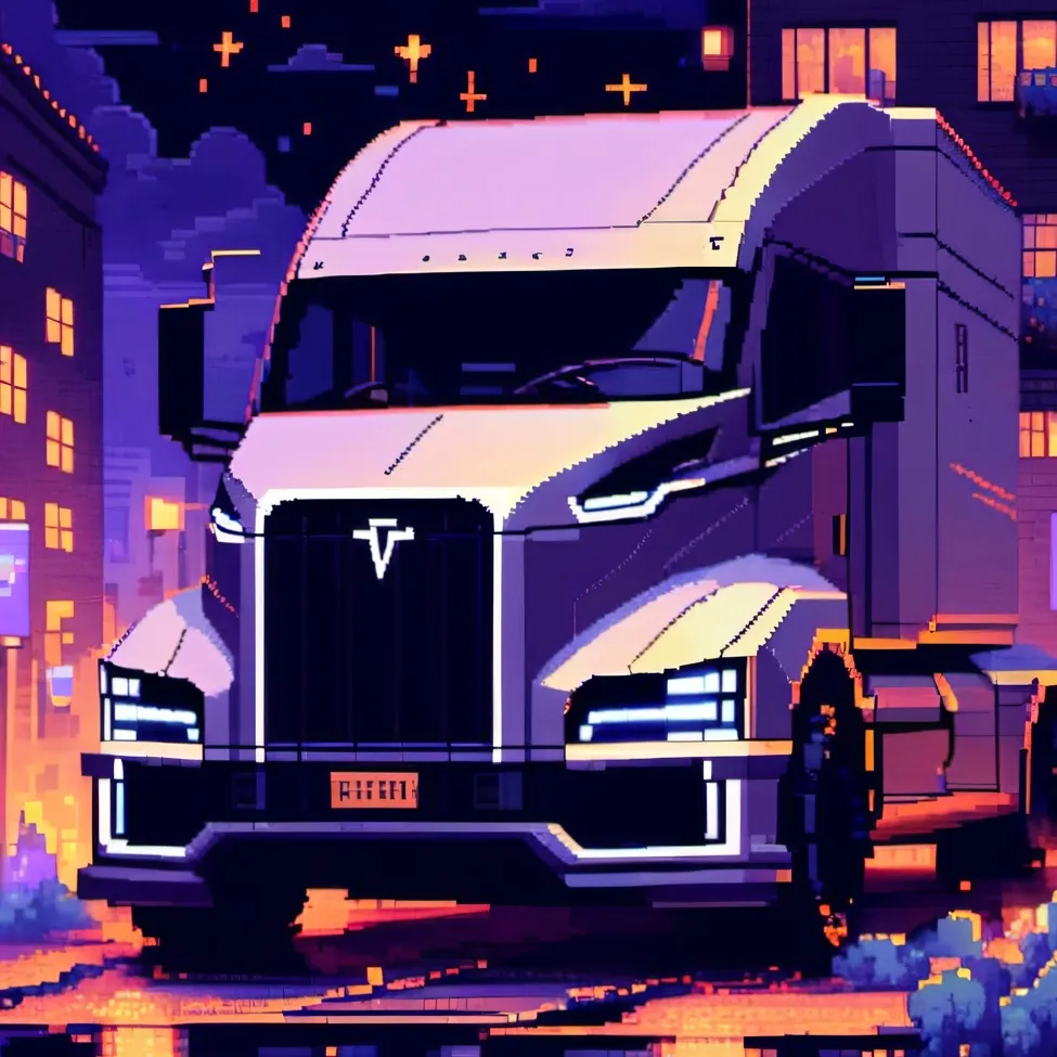 chat with ai character: a tesla truck