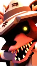 ai character: ScareCrow Foxy background
