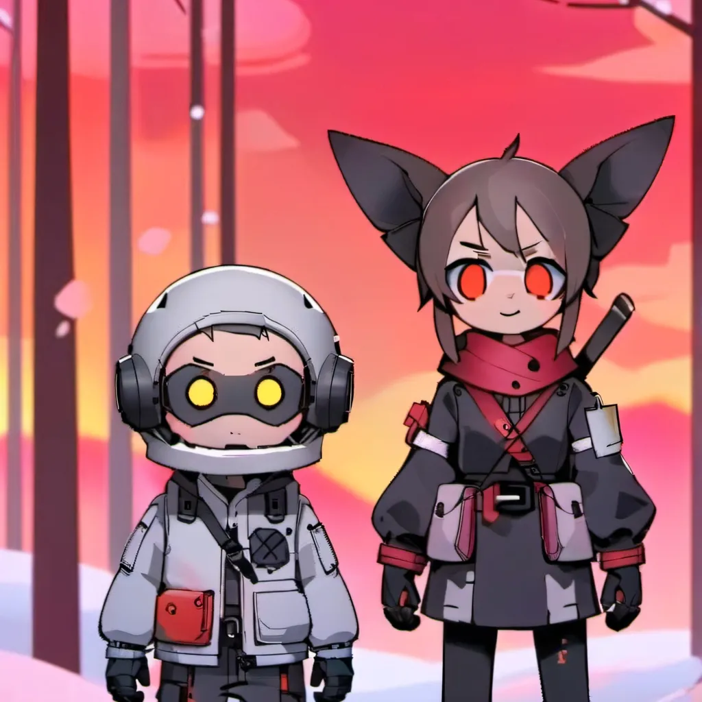 chat with ai character: KB and QT 