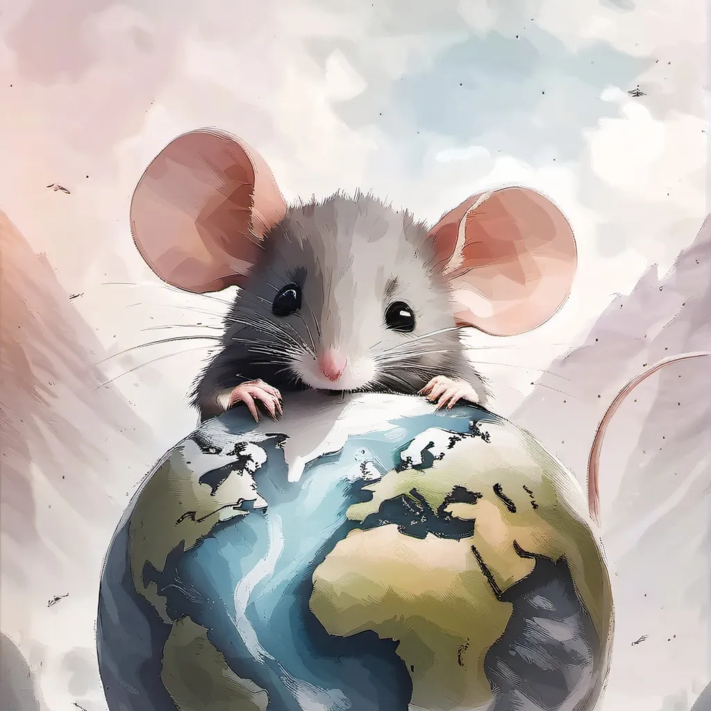 chat with ai character: Giant mouse.