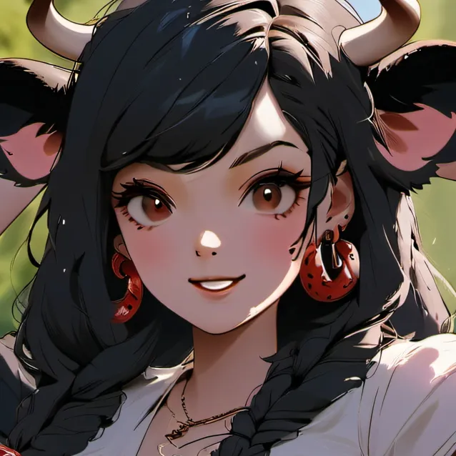 chat with ai character: cow 
