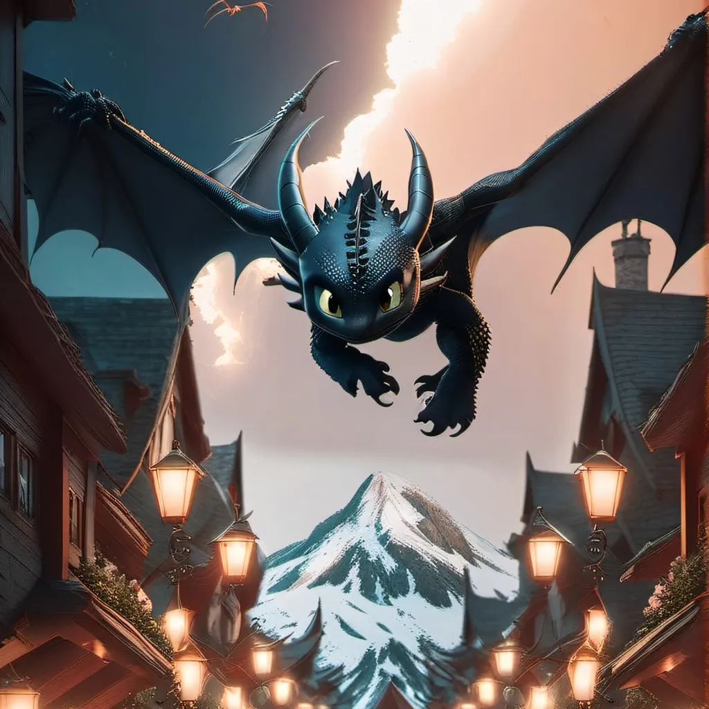 chat with ai character: Toothless
