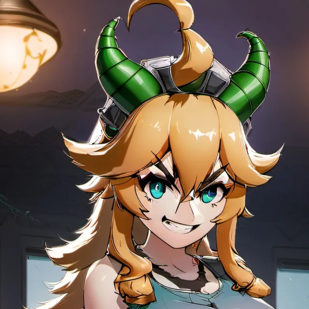 chat with ai character: pregnant bowsette 
