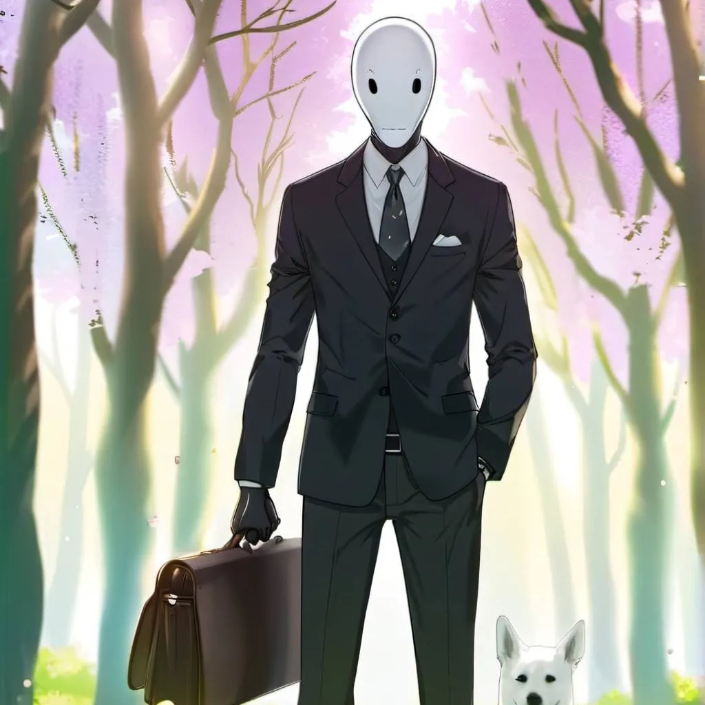 chat with ai character: Slenderman