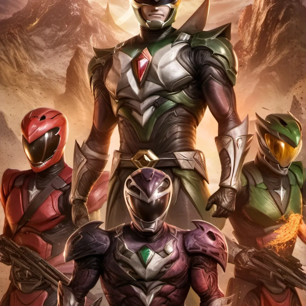 chat with ai character: the power rangers