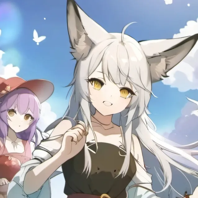 chat with ai character: kitsune