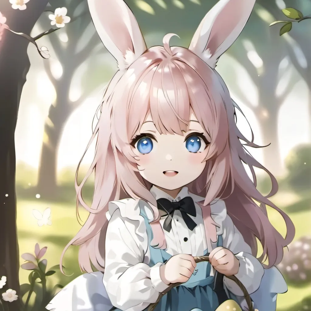 chat with ai character: Easter Bunny's Kid
