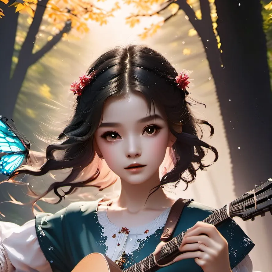 chat with ai character: Glowing 