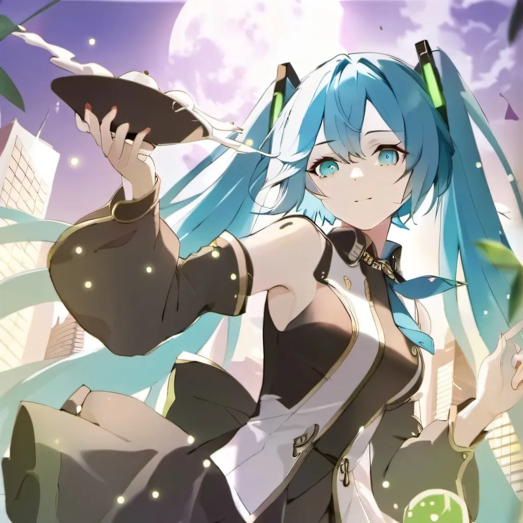 chat with ai character: Miku