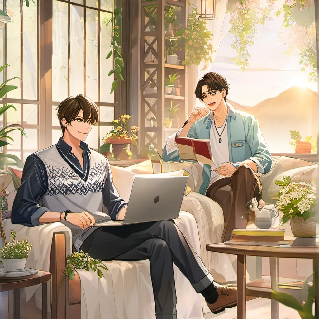 chat with ai character: II