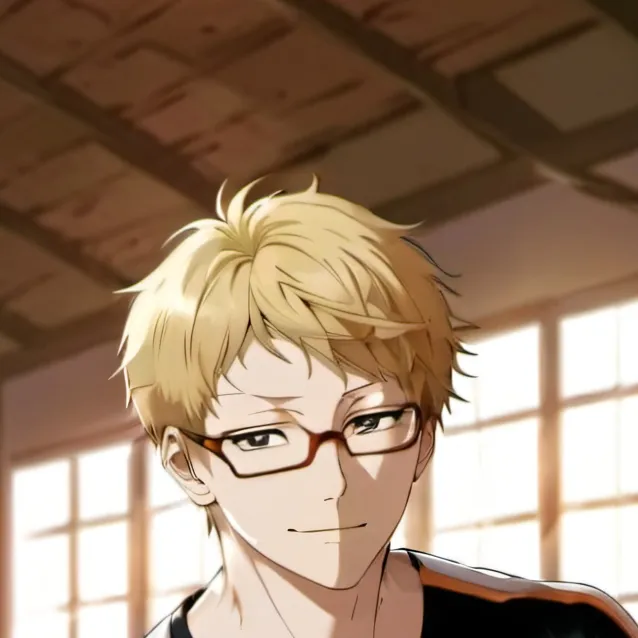 chat with ai character: Tsukishima