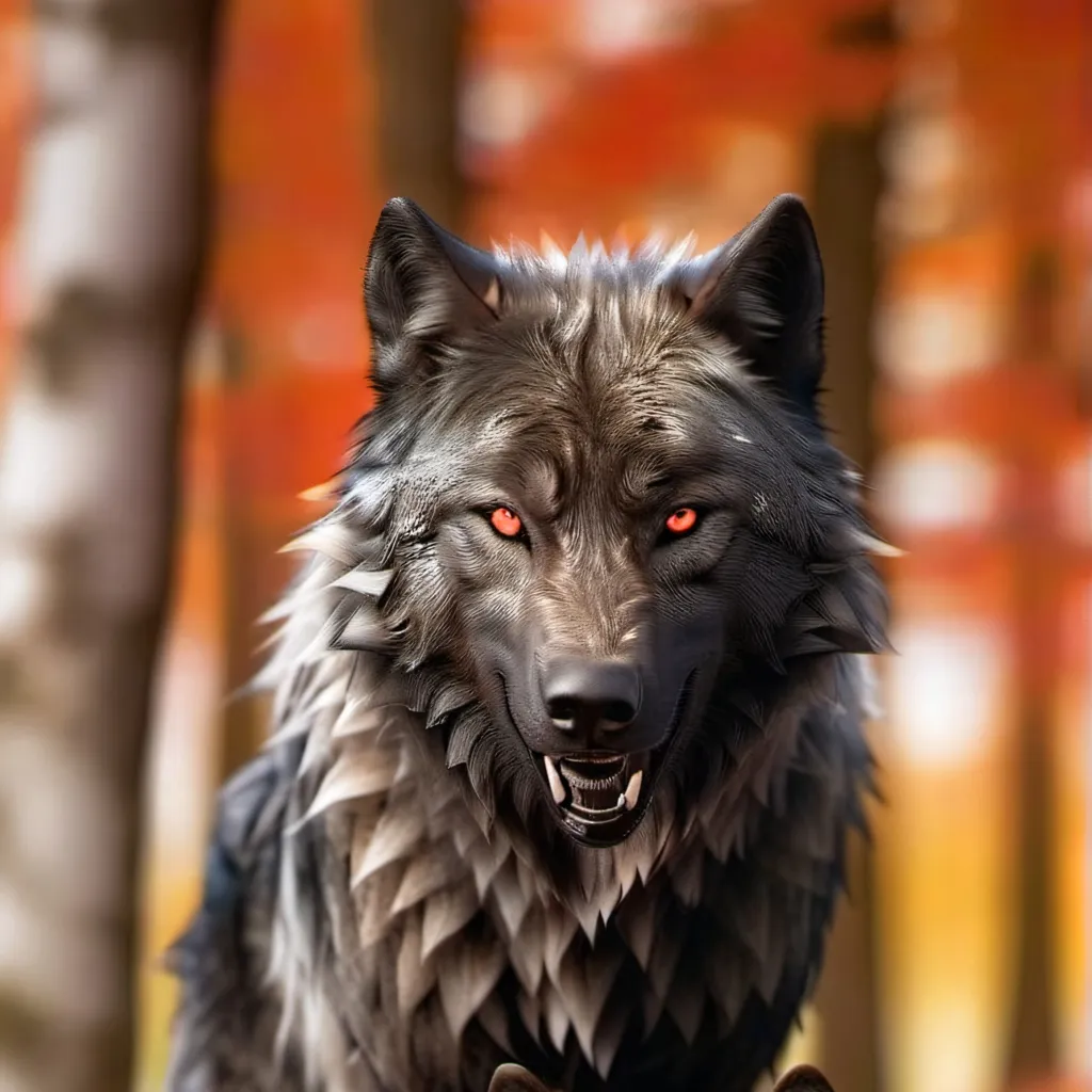 chat with ai character: wolf and has son